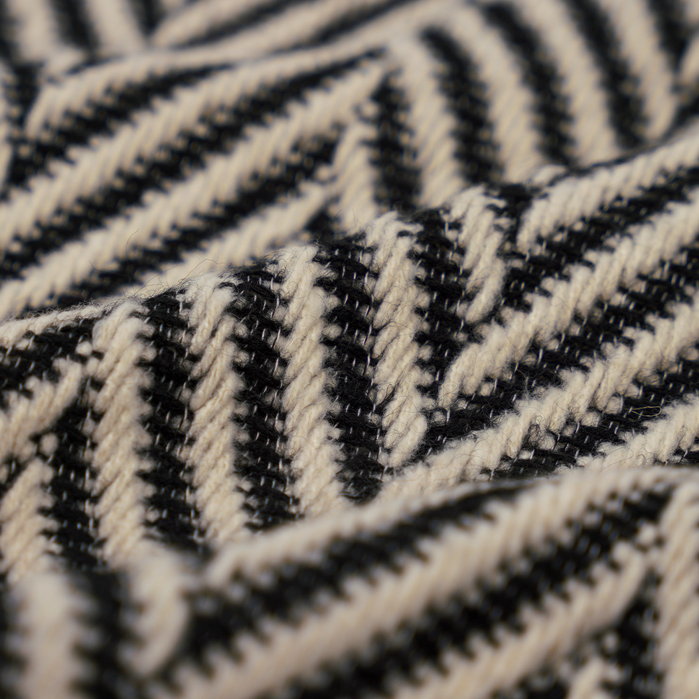 100 % annet, 720G/M, Classic Black And White, Tweed Garn, ML-70230021-22090